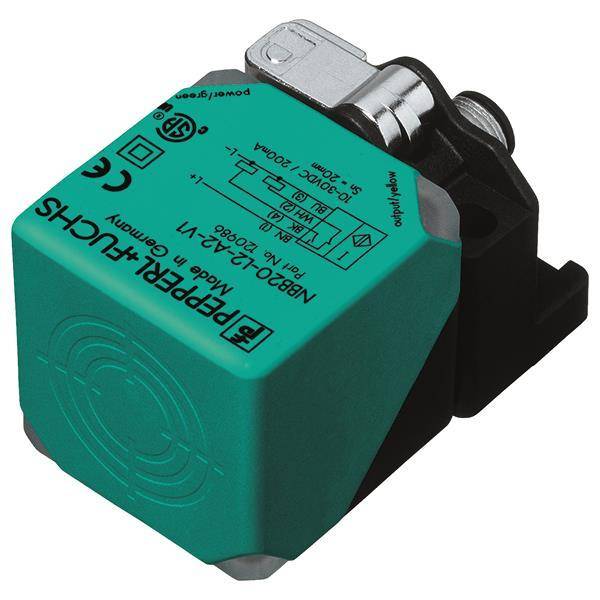 PF Induktiver NBB20-L2-A2-V1 Näherungsschalter Bauform Quader 187548 Industriematerial Sensorik