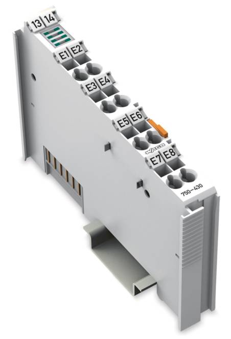WAGO 750-430 8-Kanal-Digitaleingang,DC 24 V,3ms, lichtgrau Industriematerial Automatisier.Technik