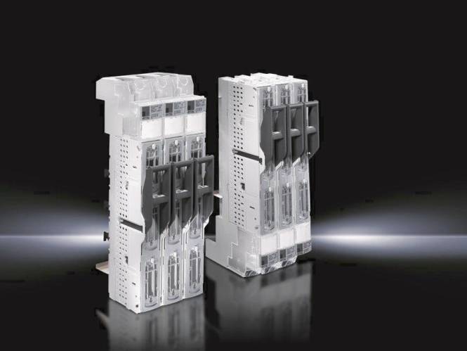 Rittal NH Gr.00 160A 3-pol SV 9346010 Sicherungs-Lastschaltleiste 60mm Mitten Industriematerial