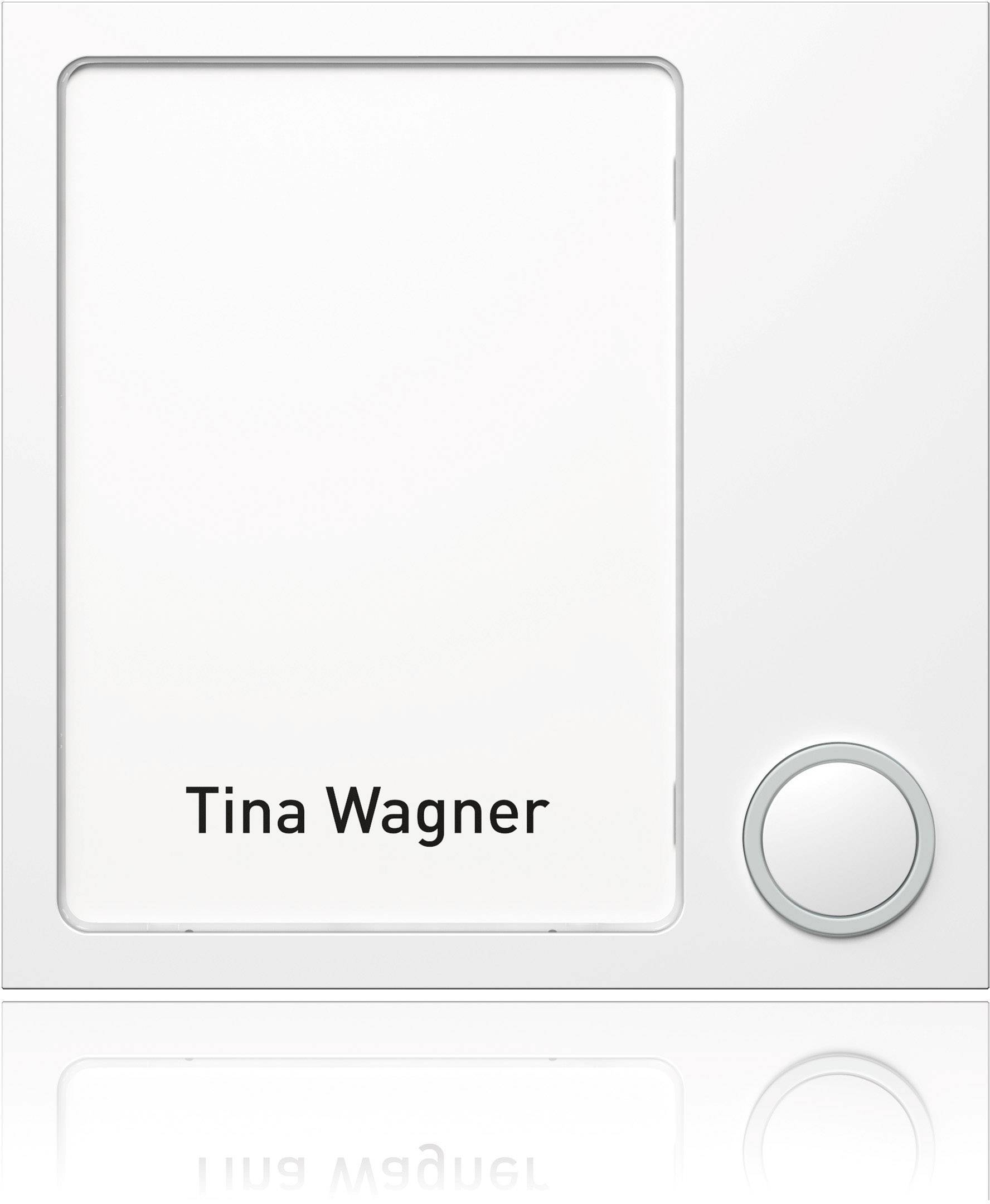 Ritto Portier Tastenmodul 1875170 (1Taste) weiß Install.Baumaterial Hauskomm/Batt/Sicher