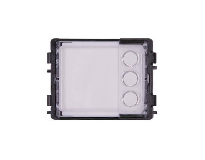 BJ Tastenmodul 3-fach 51381RP3-03 Install.Baumaterial Hauskomm/Batt/Sicher Türkommunikation