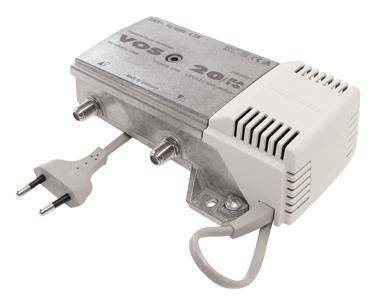 KATH Hausanschluss- VOS 20/RA-1G verstärker,5-65/85-1006MHz,akt.Rückkanal Install.Baumaterial