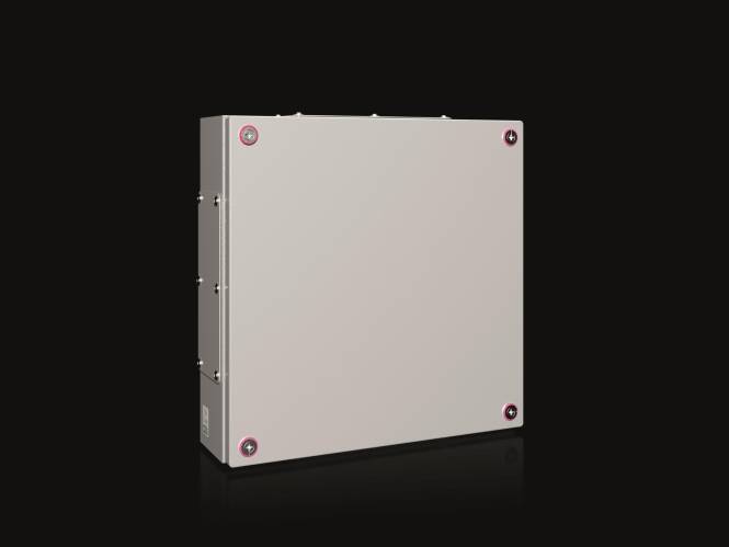 Rittal Klemmenkasten KX 1539000 mit Flanschplatte, BHT: 400x400x120 mm Industriematerial