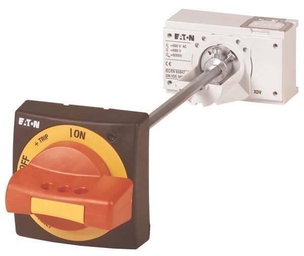 EATON NZM2-XTVDVR 260180 Türkupplungsdrehgriff rot-gelb f.Not-Aus Industriematerial