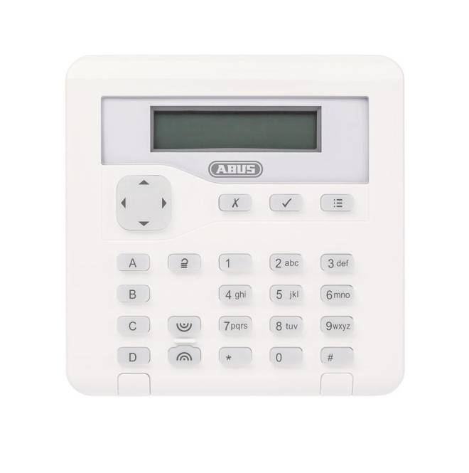 ABUS Secoris Bedienteil BUBE60000 Install.Baumaterial Hauskomm/Batt/Sicher Sicherheitstechnik