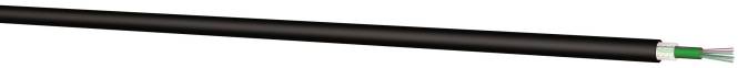 LWL Aussenkabel A-DQ(ZN)B2Y 8G50/125 OM3 CT PE 3.0kN (Inhalt 1 Stück) Leitungen und Kabel