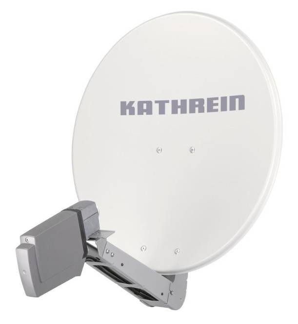 KATH Offset-Parabol-Spiegel 57cm CAS 06 weiß Install.Baumaterial Antennen Antennen-Empfs.Anl.