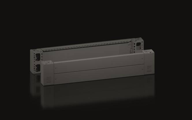 Rittal VX Sockel-Eckstück VX 8660024 m.Blende v/h H:200mm f.B:1000 mm 1=2 Industriematerial