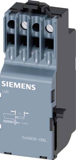 SIEM 3VA9908-0BB11 Unterspannungsauslöser 24V DC 3VA9908- Industriematerial Ind-Schaltgeraete