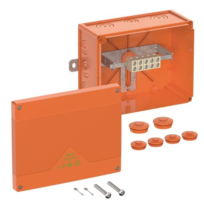 Spelsberg WKE 6 - 5 x 6 86650601 Kabelabzweigkasten E 90 Install.Baumaterial Verlegesys/Verbi.Mat