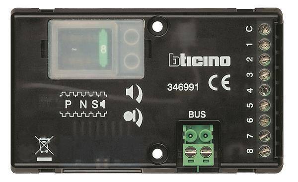 BTicino 346991 Einbaulautsprecher f.2-Draht Türsprechanlagen Install.Baumaterial Türkommunikation