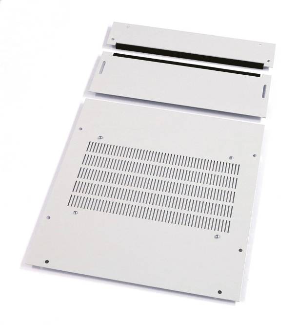 Schweitzer EGB 3482 Bodenblech 3-teilig mit Filtermatte 600x1000 Install.Baumaterial Netzw.Telekomm