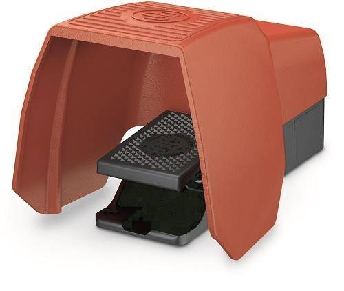 Bernstein Fußschalter mit Schutzhaube 6061800012 F1-SU1Z UN Industriematerial Ind-Schaltgeraete