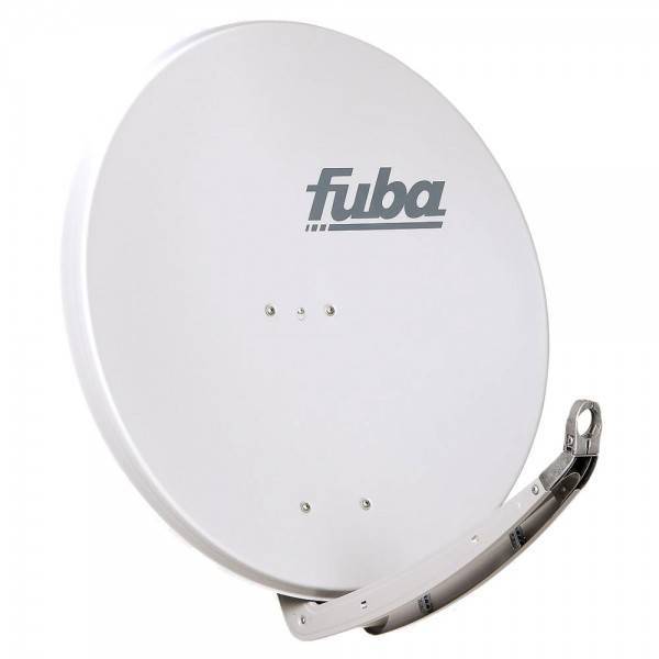 Fuba DAA 850 G Satellitenantenne h-grau Hochleistungs- 85x85cm Aluminium Install.Baumaterial