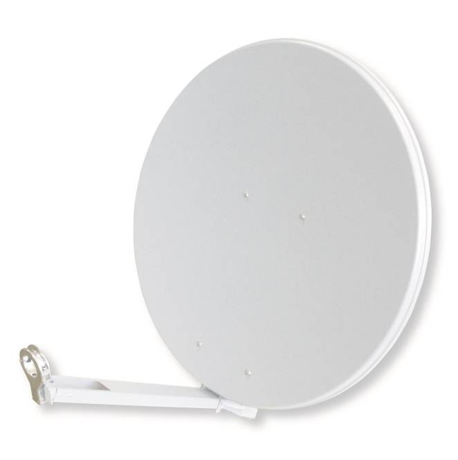 Televes Alu-Spiegel 75x80 S760CL-W Classic-Line weiß Install.Baumaterial Antennen