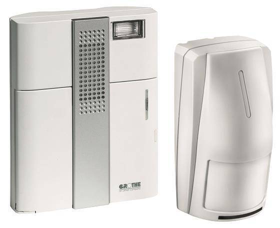 GRO Funkgong-Set 43315 Mistral Funkgong mit Ext. Bewegungsmelde Install.Baumaterial