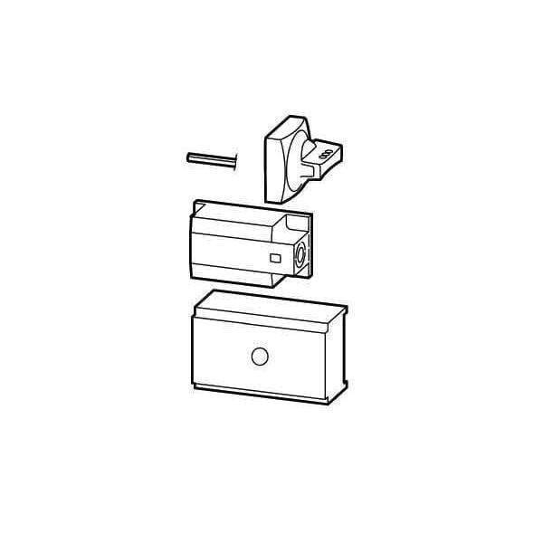 EATON NZM2-XS-L 266642 Hauptschalterbausatz seitlich links 3p Industriematerial Ind-Schaltgeraete