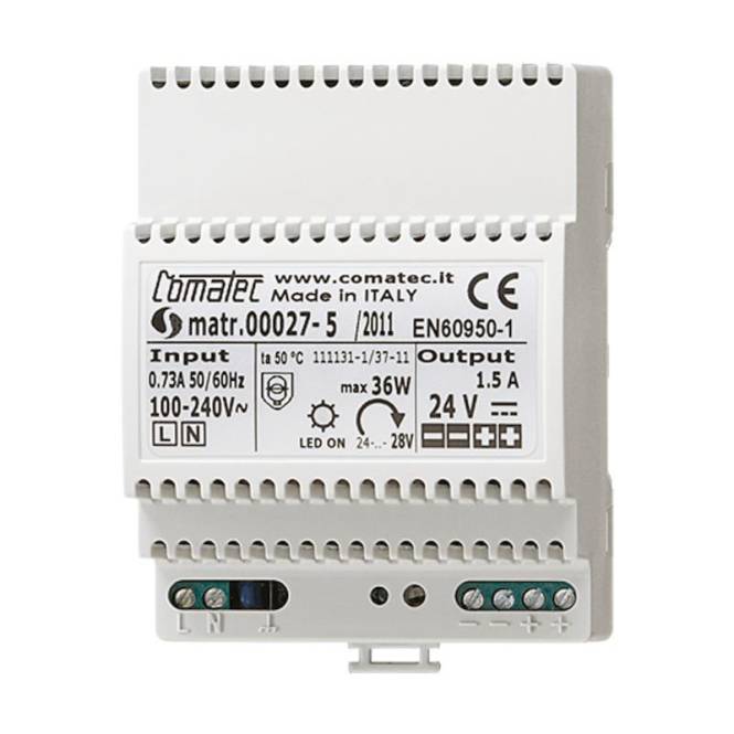 JG Netzteil 24V REG NT2415REGVDC Install.Baumaterial Hauskomm/Batt/Sicher Türkommunikation