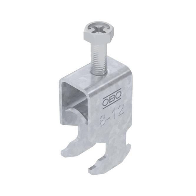 OBO BS-H1-M-12 FT Bügelschelle 2056 08-12mm tauchfeuerverzinkt 1186002 (Inhalt 1 Stück)