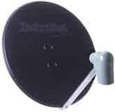 TechniSat SATMAN 850 Plus grau 1385/1644 m.AZ/EL-Halterung f.UNYSAT, ohne LNB Install.Baumaterial
