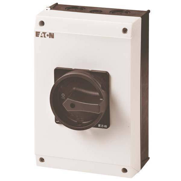 EATON P3-63/I4/SVB-SW/HI11 207345 Hauptschalter 63A Aufbau 3p S+Ö HALT in Industriematerial
