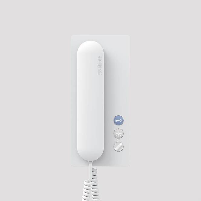 SIED Haustelefon Analog HTA811-0W 6+N 039976 weiß 39976 Install.Baumaterial Hauskomm/Batt/Sicher