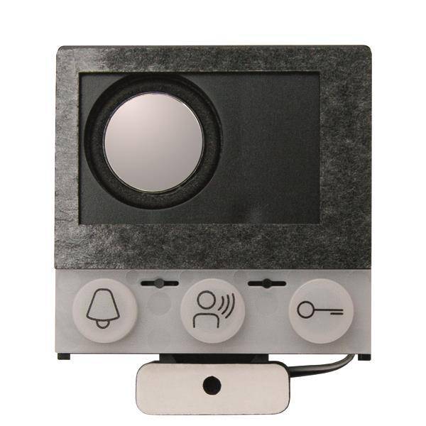 TCS Einbau-Türlautsprecher ASI12000-0000 für bis zu 16 Wohneinheiten Install.Baumaterial