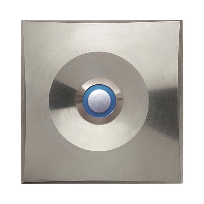 GRO LED Etagenplatte ETA S200 LEDbl Edelstahl massiv, LED blau Install.Baumaterial