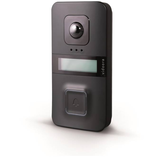 Grothe WLAN vidoora VD 720-W ws Türstation weiß 75401 Install.Baumaterial Hauskomm/Batt/Sicher