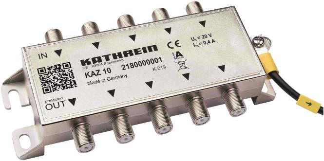 KATH Überspannungsschutz KAZ 10 5-fach Install.Baumaterial Antennen Antennen-Zub.allgem.