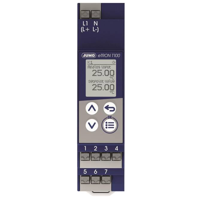 Jumo Digitaler 701052/8-01-02-00/000 Thermostat, 230 V, Pt100, 00721265 Industriematerial