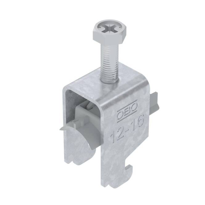 OBO BS-N1-K-16 FT Bügelschelle 2056 12-16mm tauchfeuerverzinkt 1187208 (Inhalt 1 Stück)