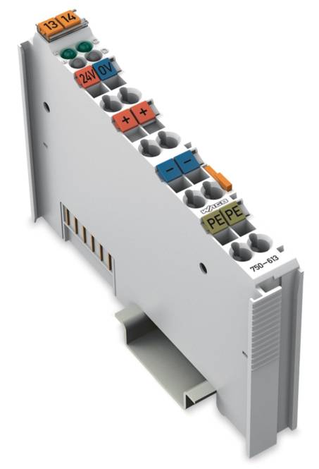WAGO 750-613 Systemeinspeisung,DC 24 V,lichtgrau Industriematerial Automatisier.Technik Automation