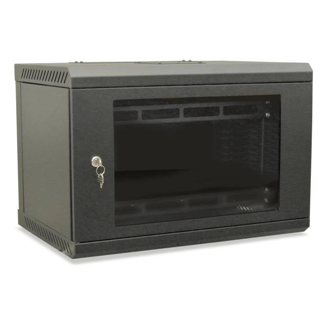 Televes Wandverteiler 19z 6HE MSR196 533106 montiert schwarz RAL 9005 Install.Baumaterial u Zubeh