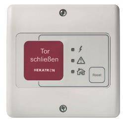 Hekatron Fest-Stellanlagen- FSZ Basis Zentrale Install.Baumaterial Hauskomm/Batt/Sicher