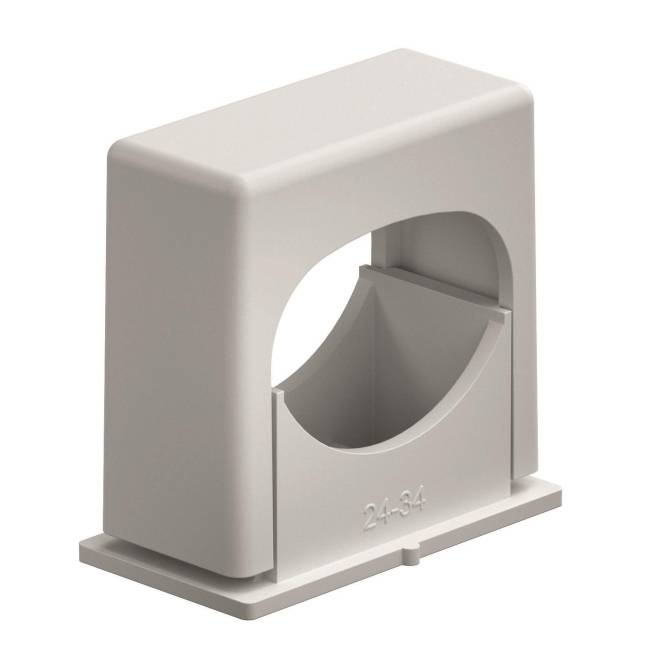 OBO 3052 LGR Druck-ISO-Schelle 24-34mm PS lichtgrau RAL7035 2101068 (Inhalt 1 Stück)