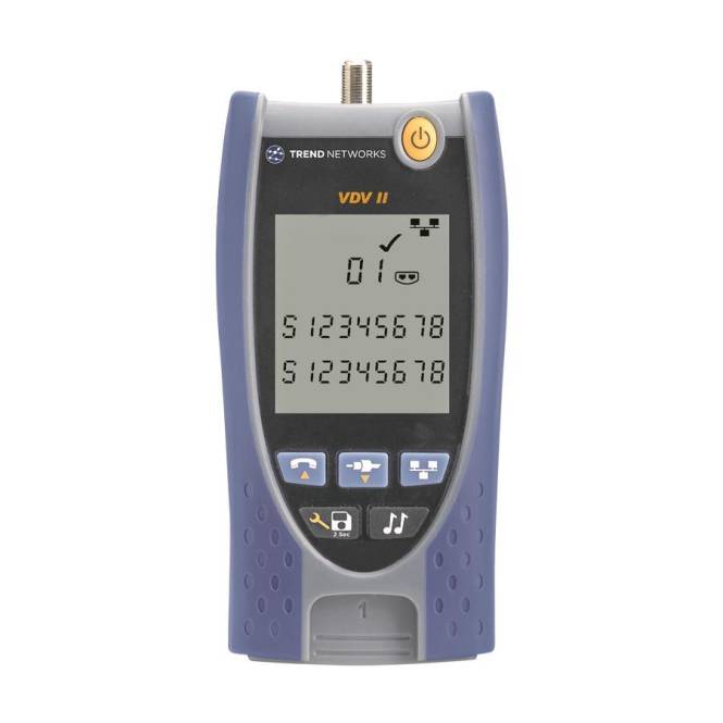 TREND VDV II Verdrahtungsprüfung R158007 mit Bluetooth-/Report-Funktion Install.Baumaterial Netzw.