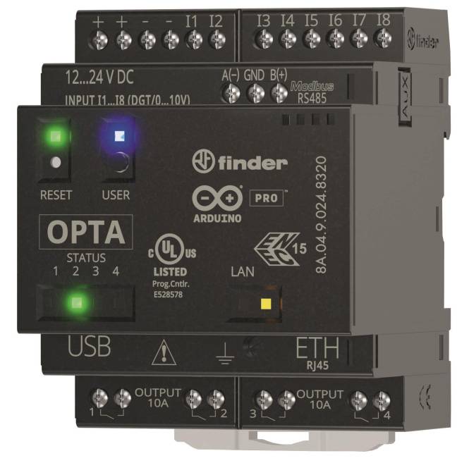 Finder OPTA Advanced 8A.04.9.024.8320 Programmierbares Logikrelais Serie 8A Industriematerial