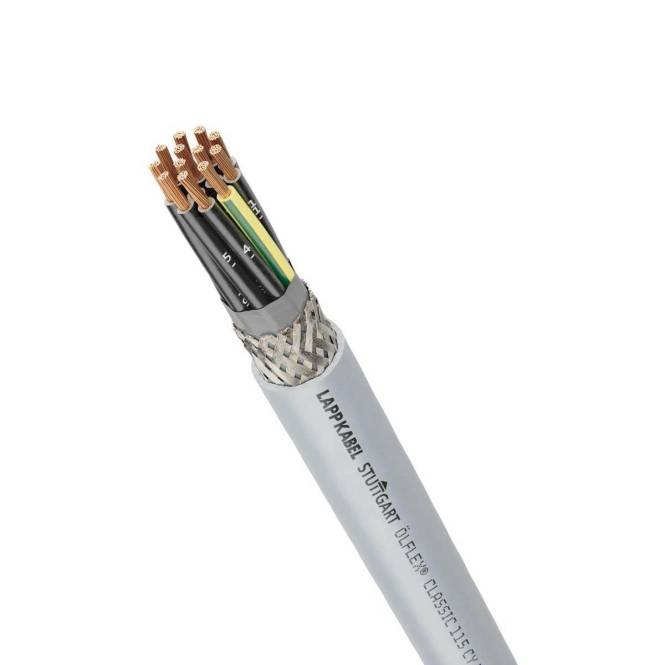 LAPP ÖLFLEX CLASSIC 115 CY 4G1,5 Cu-Schirm o.Innenmantel 1136304/100 (Inhalt 100 Stück) Leitungen