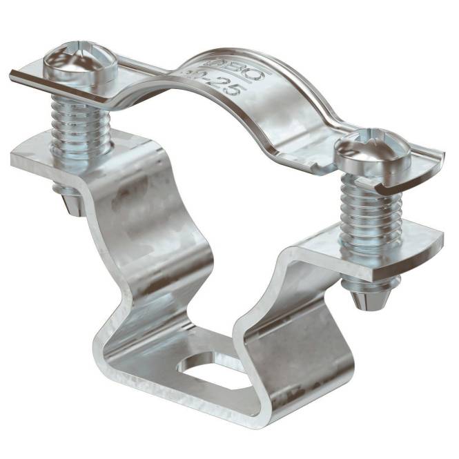 OBO ASL 733 25 FT Abstandschelle m.Langloch 20-25mm St FT 1362718 (Inhalt 1 Stück)