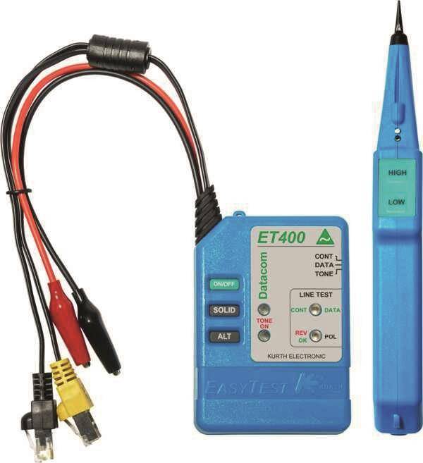 Gossen D140C KE401 IT- Leitungssucher Kit Install.Baumaterial Netzw.Telekomm Netzw. Messgeraete