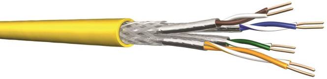 Draka UC Home Cat.7A SS22 4P LSHF-FR 4x2 AWG22 200m Abrollbox 60095153 (Inhalt 200 Stück) Leitungen