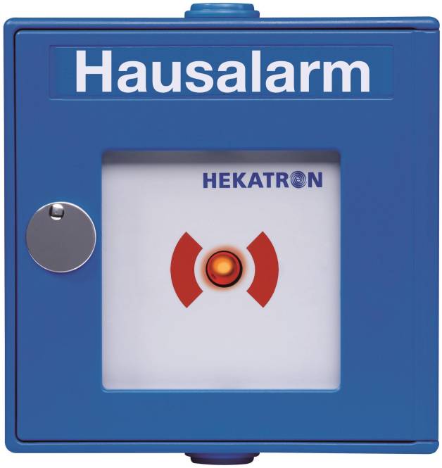 HEKATRON Funkhandtaster Blau / Interface für Genius Plus X 31-5000013-01-03 Install.Baumaterial