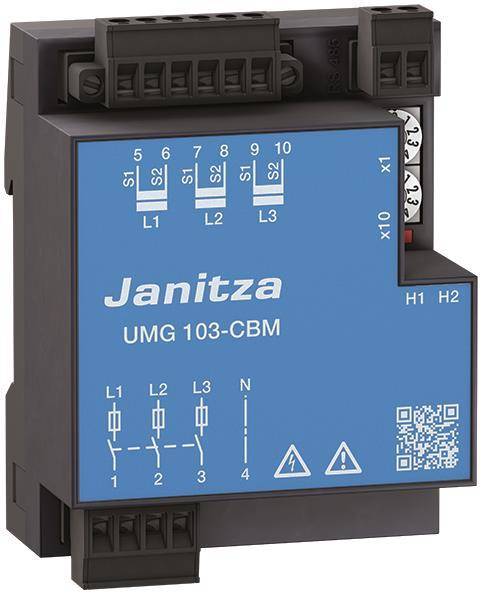 Janitza Universalmessgerät UMG 103-CBM f.Hutschiene 5228001 Industriematerial Automatisier.Technik