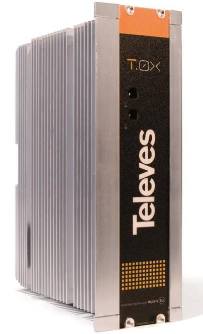 Televes T-0X Gehäuse Netzteil UPSU120 120W Install.Baumaterial Antennen Sat-Anlagenzubehör