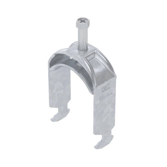 OBO BS-H1-M-52 FT Bügelschelle 2056 46-52mm tauchfeuerverzinkt 1186049 (Inhalt 1 Stück)