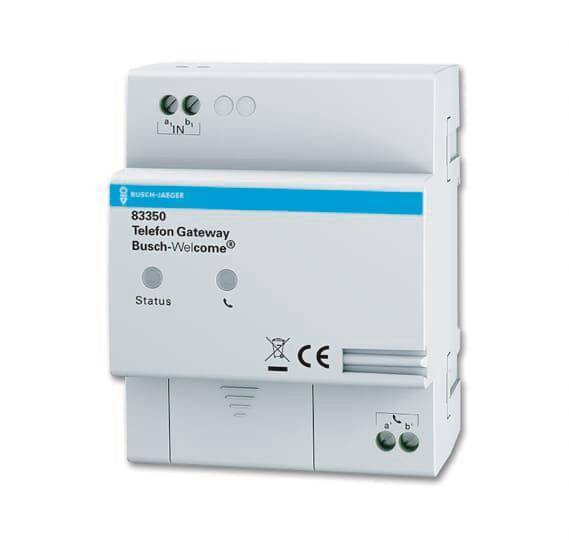 BJ Welcome Systemgeräte 83350 Telefongateway Install.Baumaterial Hauskomm/Batt/Sicher