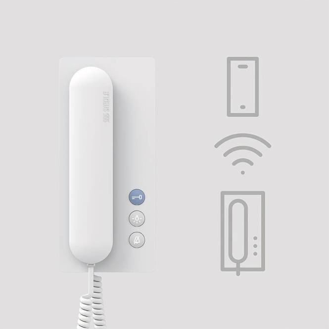 Siedle Haustelefon Weiss IQ BTS mit WLAN zur Anbindung an die App Install.Baumaterial