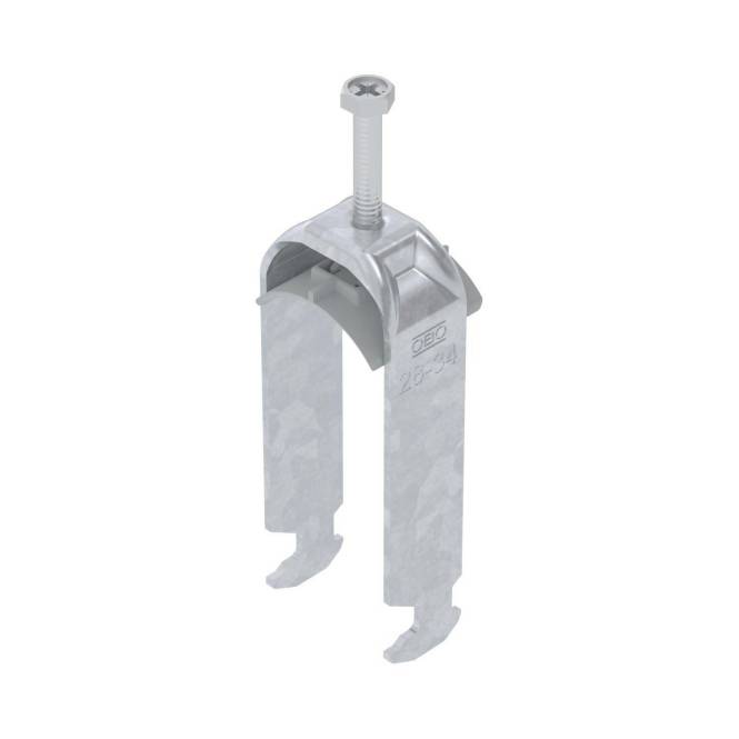 OBO BS-H2-K-34 FT Bügelschelle 2056 2f 28-34mm tauchfeuerverzinkt 1186230 (Inhalt 1 Stück)