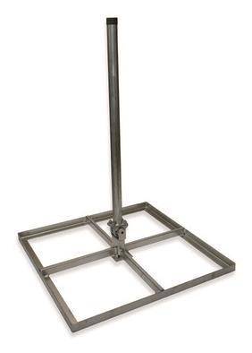 Televes Flachdachständer für bis BS40/4 zu 8(2x4) Betonplatten, feuerverzinkt Install.Baumaterial